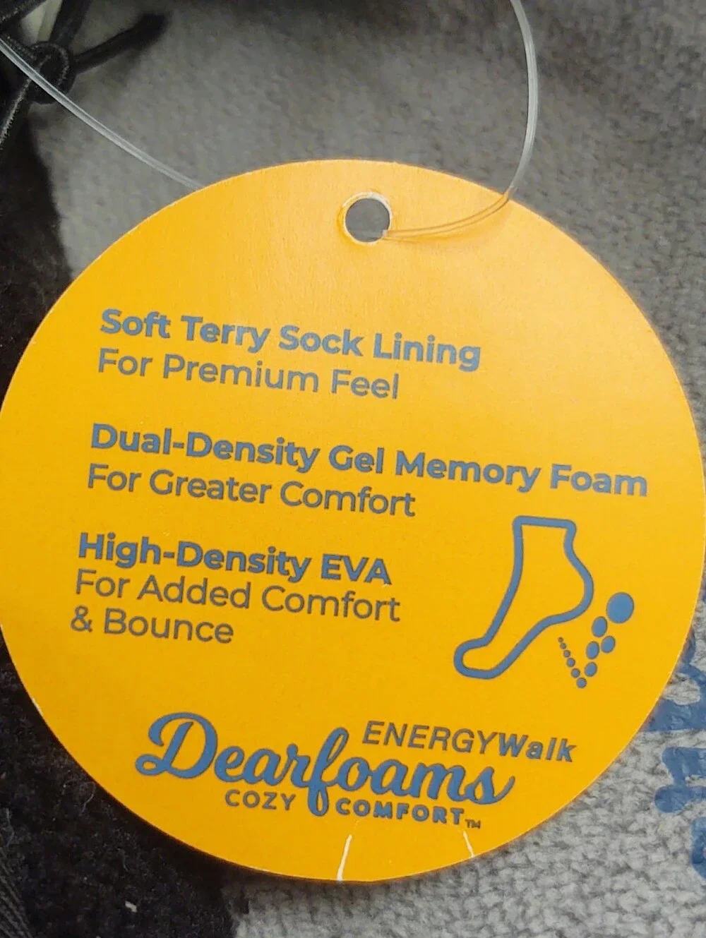 NWT Dearfoams Energy Walk ALL Day Clog 7-8